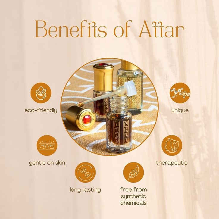 Attar Perfume — Pure Natural Fragrance Oil