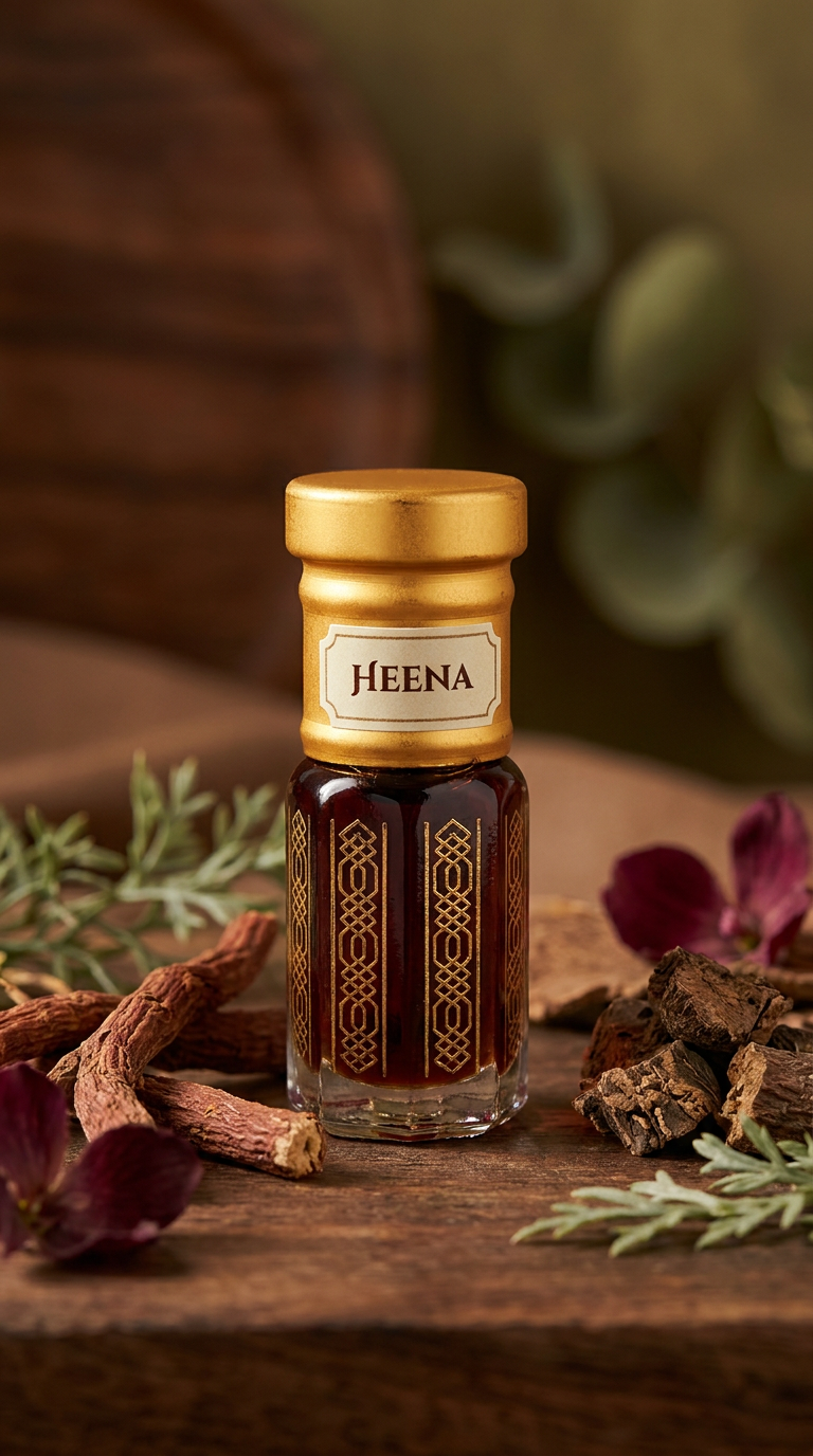 Heena Attar | Bold Herbal Floral Earthy Perfume Oil
