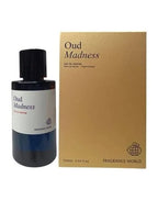 Fragrance World Oud Madness Edp luxury perfume packaging