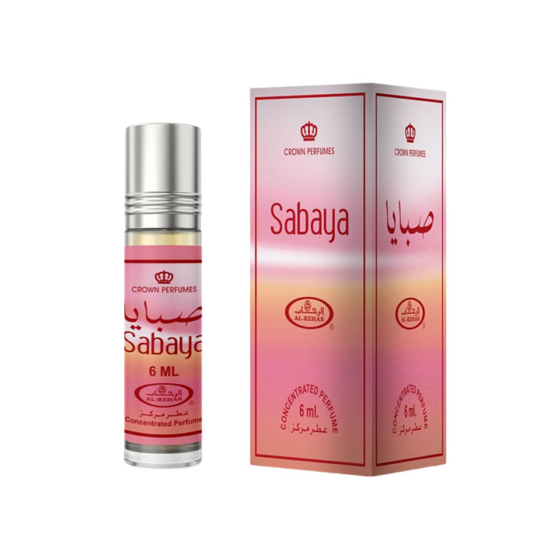 Al Rehab Sabaya Attar 6ML — Fresh Citrus Floral Perfume Oil