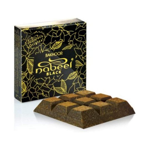 Bakhoor Nabeel Black 40g floral woody musk incense