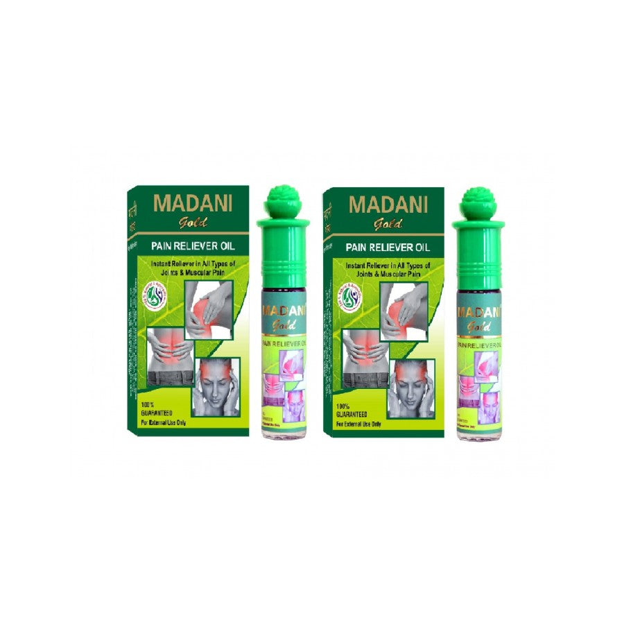 Madani Gold Pain Reliver Oil Roll on 8 ML