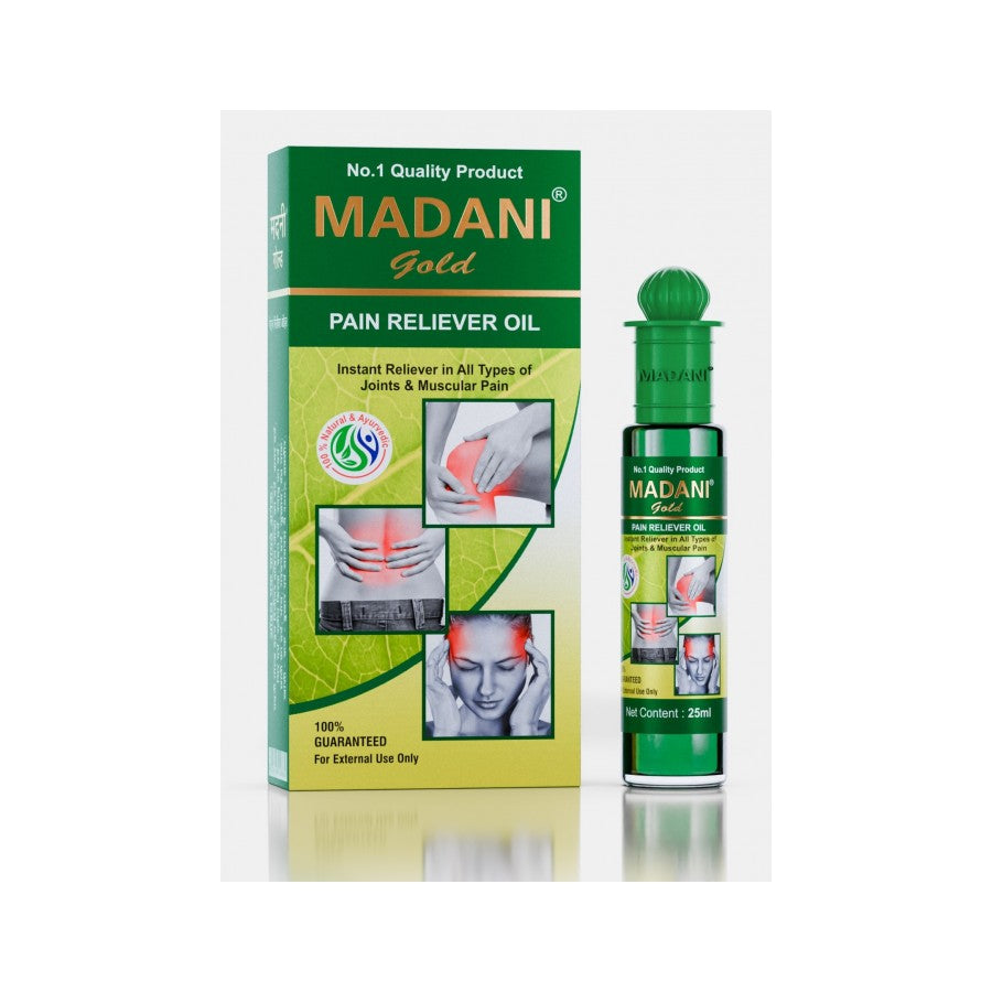 Madani Gold Pain Reliver Oil Roll on 25 ML