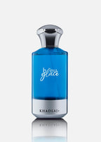 Khadlaj Bleu Glace 100ML extrait de parfum bottle close up