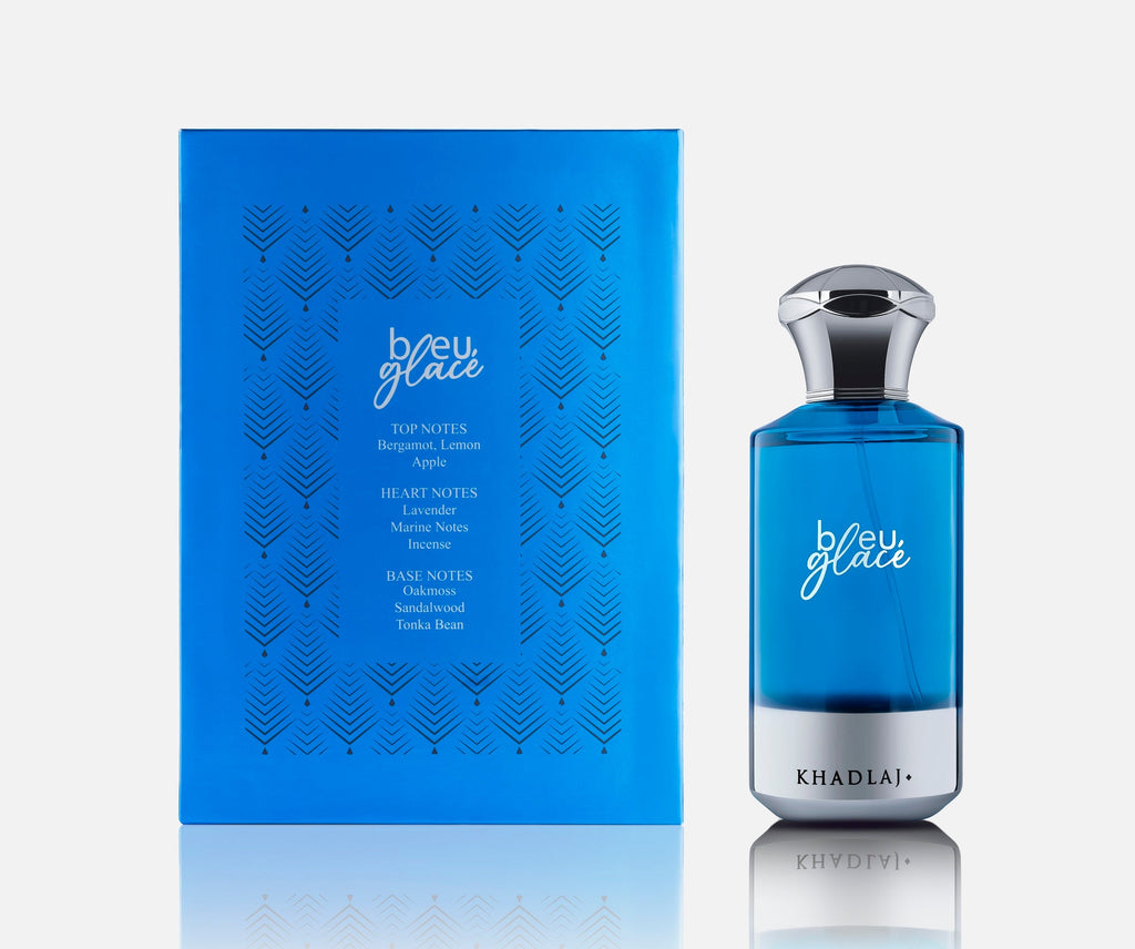 Khadlaj Bleu Glace bergamot lavender marine sandalwood fragrance