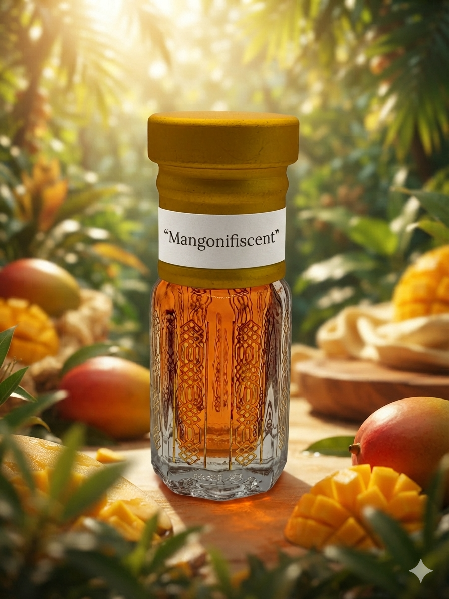 Mangonificent Attar | Saftiges tropisches Mango-Fruchtparfümöl