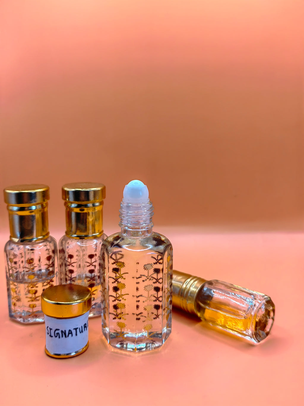 Signature attar bold sweet fresh musky perfume oil