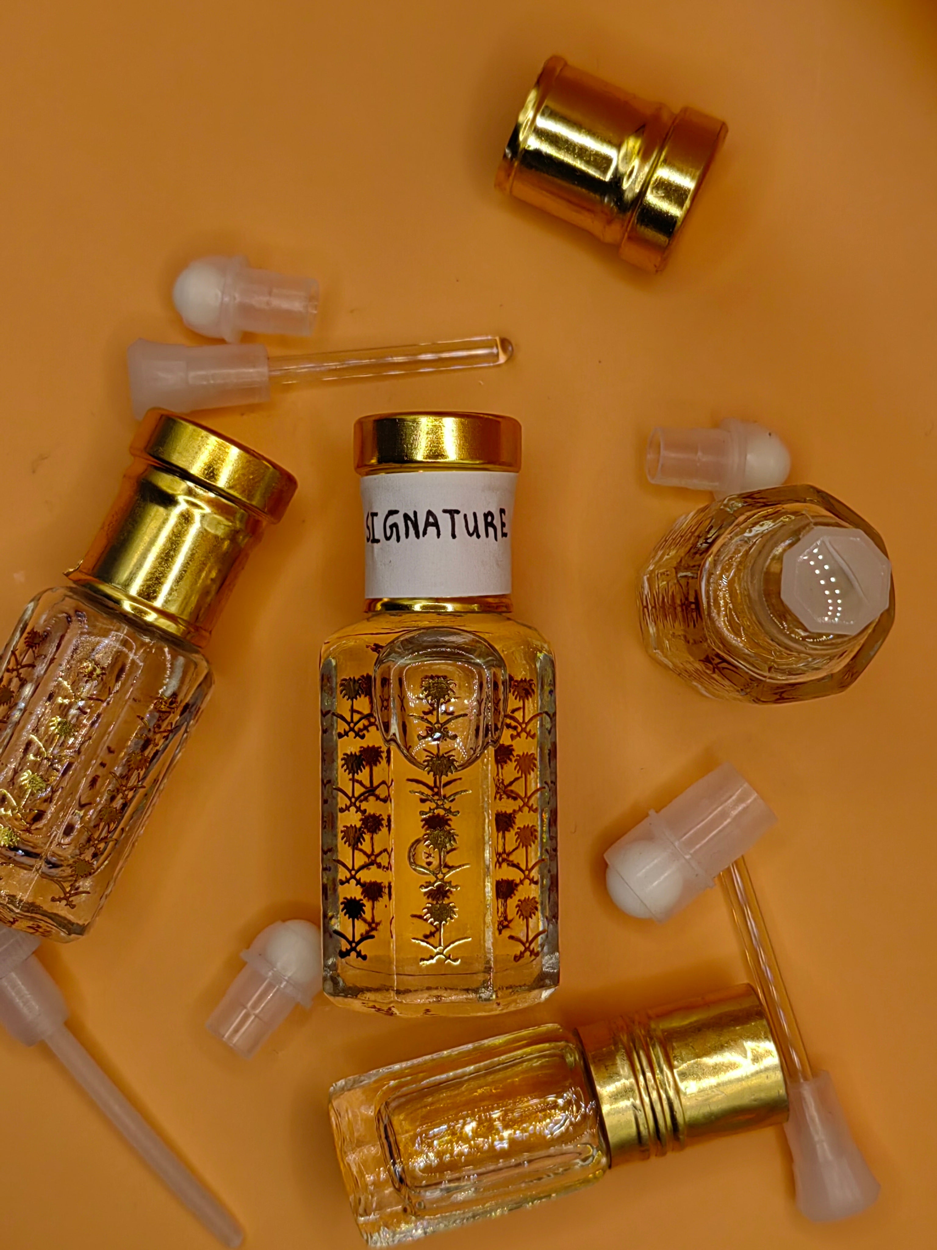 Signature attar powerful projection sweet fresh fragrance