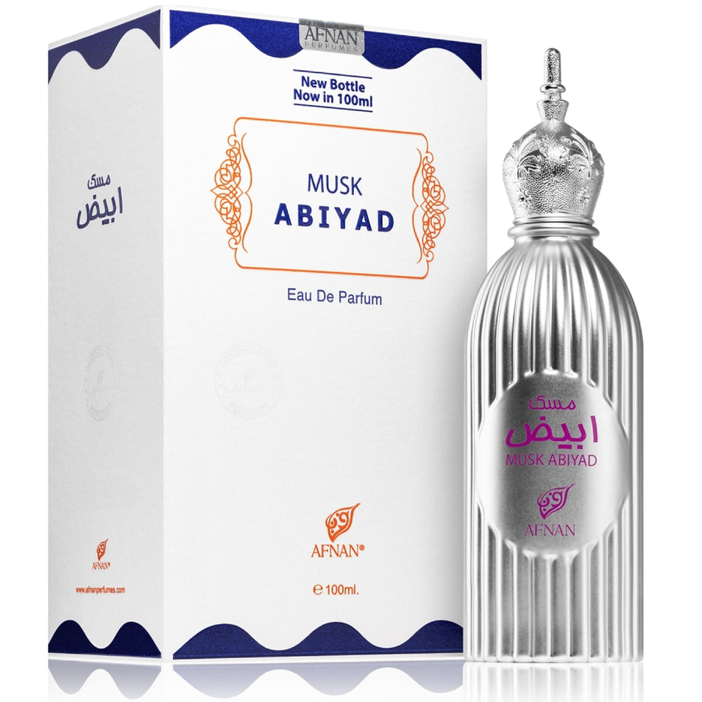 Musk Abiyad by Afnan – 100ml Spray