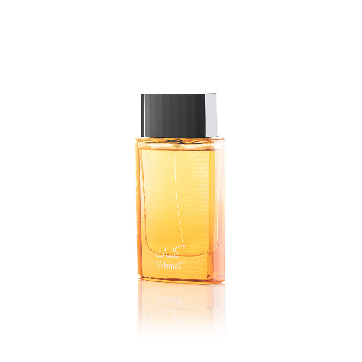 Kalemat perfume Arabian Oud 50ML EDP bottle close up