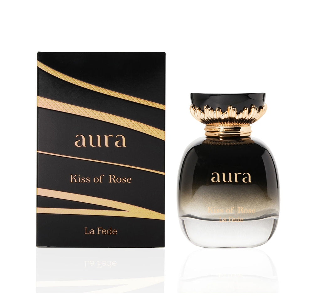 LA FEDE AURA KISS OF ROSE 100 ML EDP SPRAY FOR WOMEN