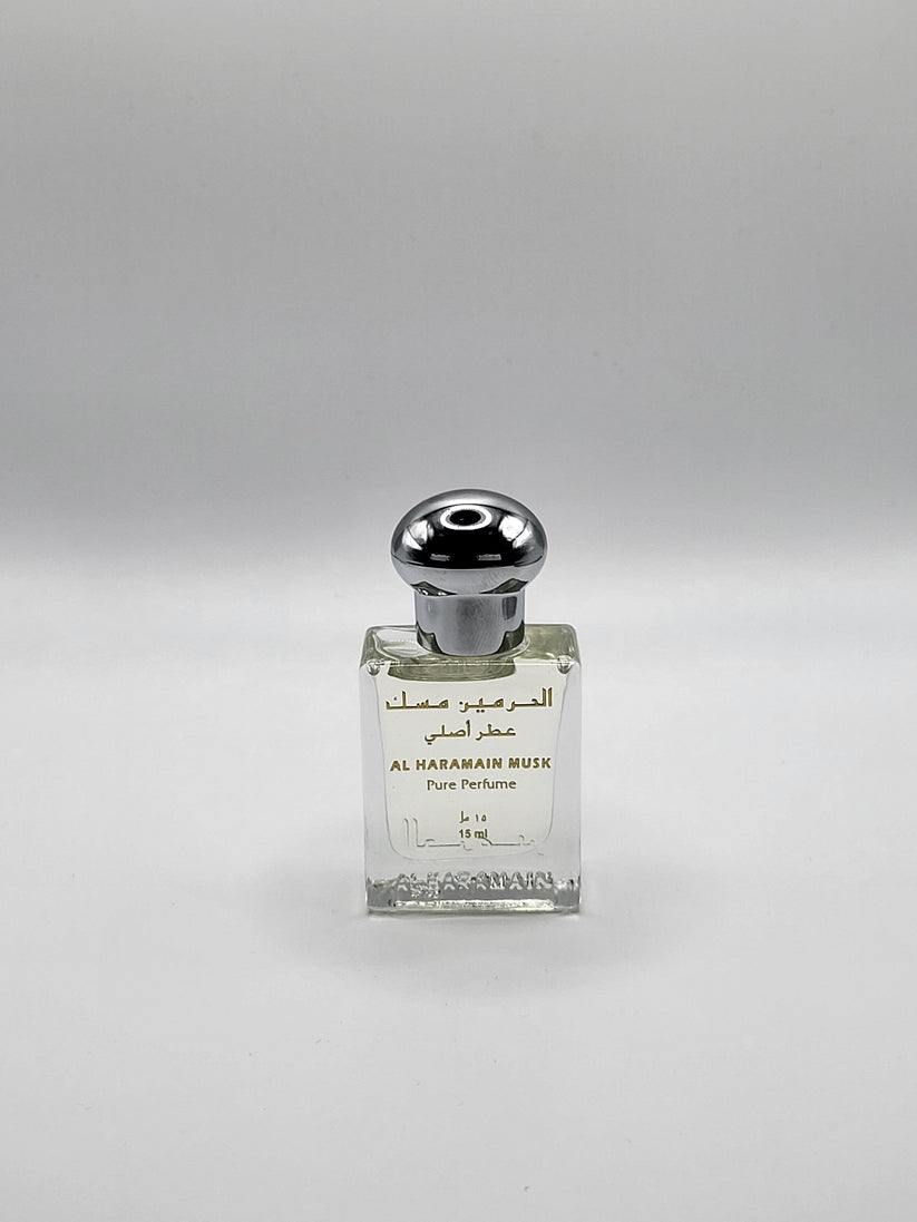 Al Haramain Musk Perfume 15ML — Pure Arabian Fragrance Oil