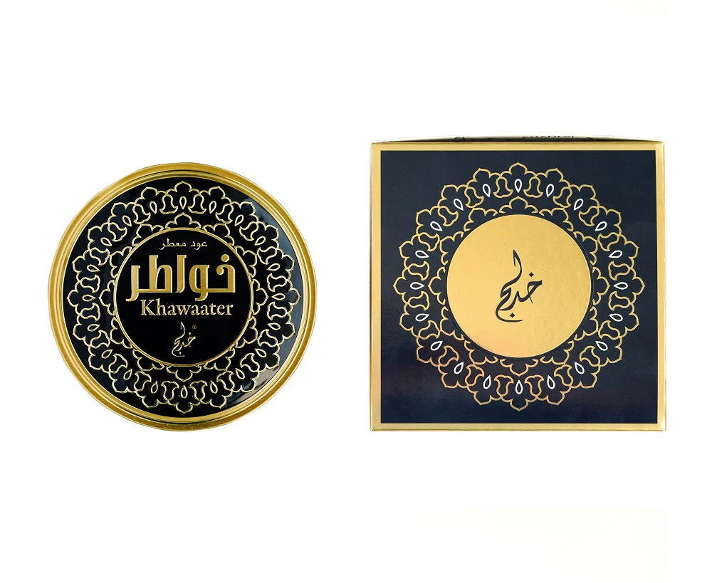 Oud Muattar Khawaater Bakhoor 35G — Luxury Arabian Incense