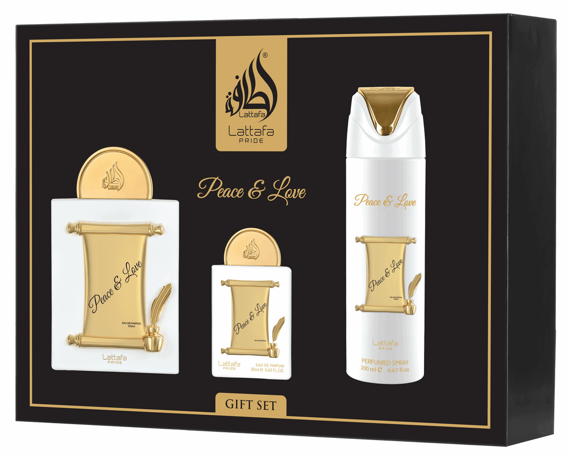 Peace & Love 3pc Gift Set – Lattafa