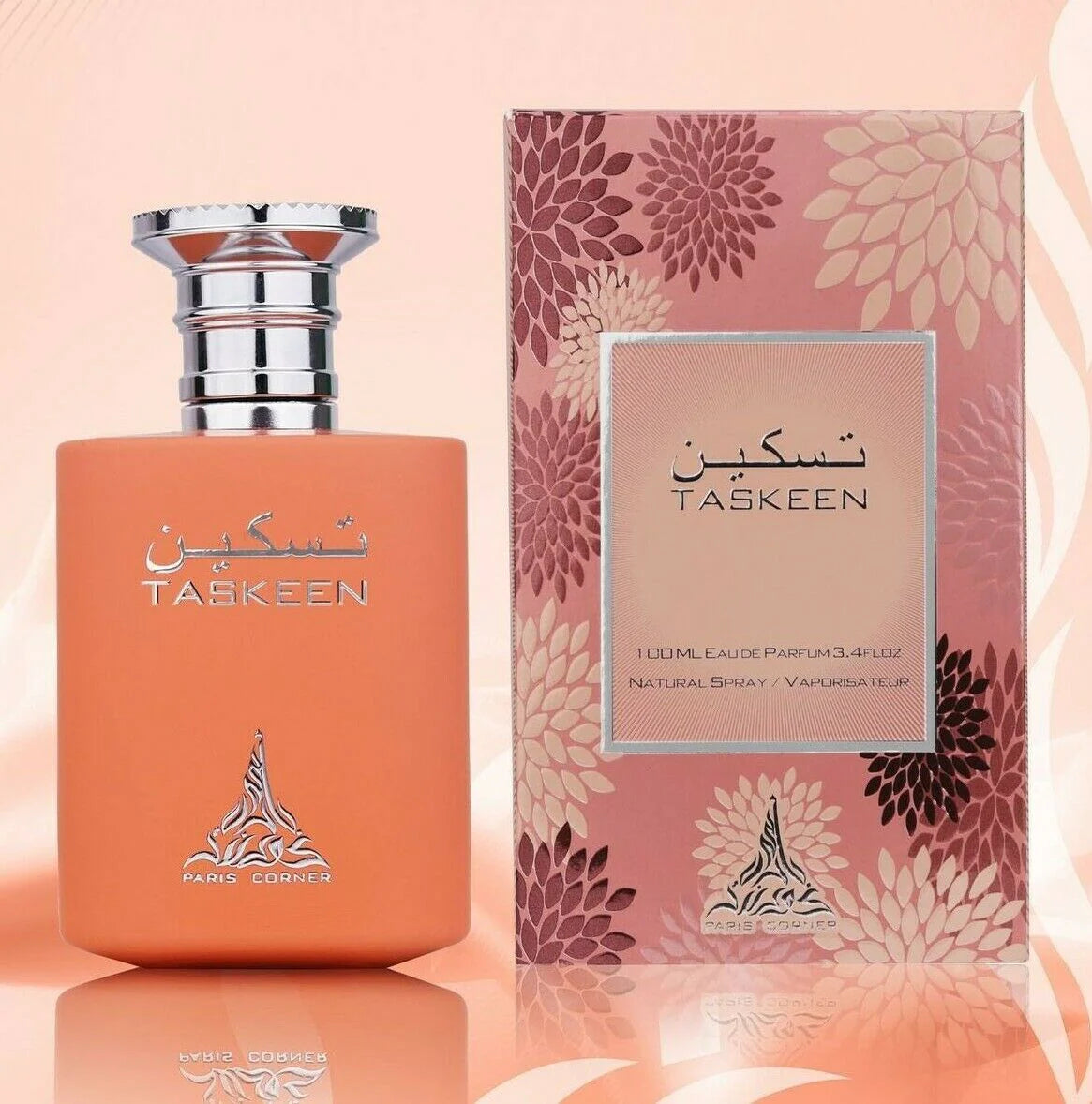 Taskeen perfume Paris Corner peach floral womens EDP