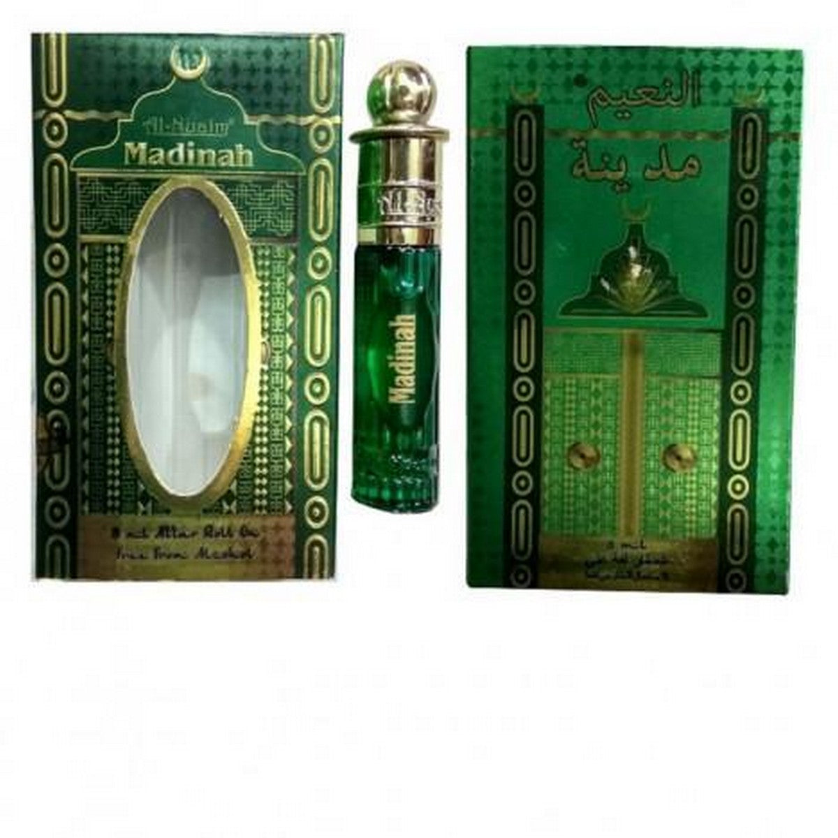 Al Nuaim Madinah Attar 6ML Floral Musk Roll On Oil Al Faris Perfumes Al Nuaim Madinah Attar 6ML Floral Musk Roll On Oil Al Faris Perfumes