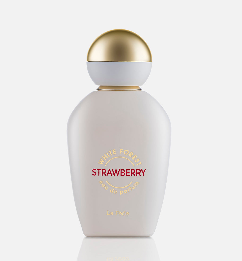 La Fede White Forest Strawberry 100 ml Eau de Parfum for Women packaging