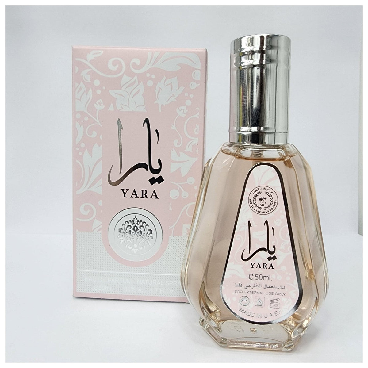 Lattafa Yara 50ml Eau de Parfum bottle