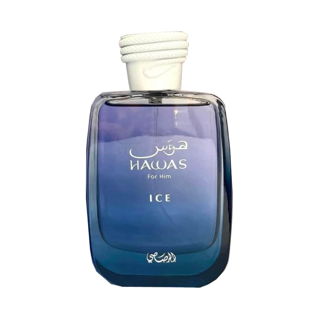 Rasasi Hawas Ice EDP 100ML — Fresh Icy Aquatic Fragrance for Men