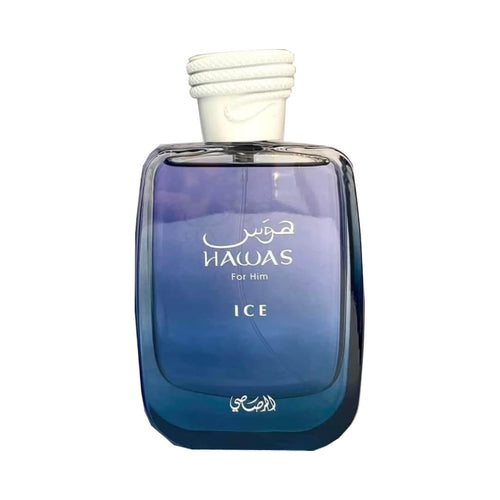 Rasasi Hawas Ice EDP 100ML — Fresh Icy Aquatic Fragrance for Men
