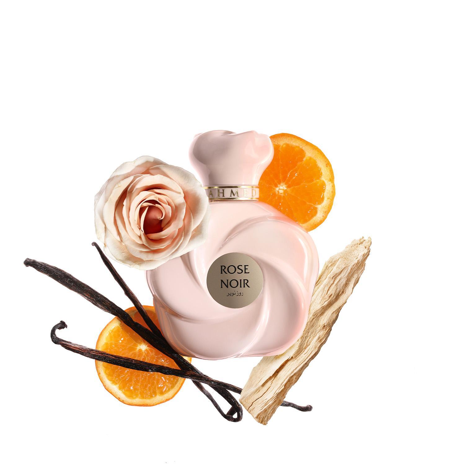 Ahmed Al Maghribi Rose Noir 75ML Eau de Parfum | Powdery Floral Perfume