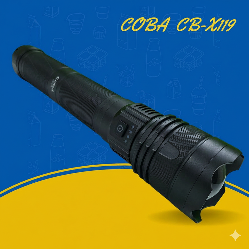 COBA CB-X119 – Ultra Long-Range Power Flashlight