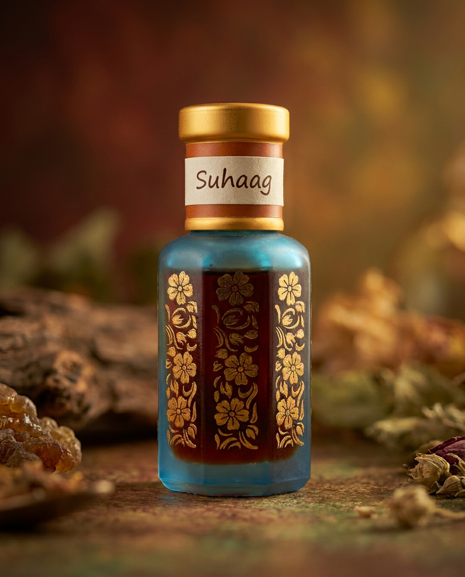 Suhaag Attar | Floral Oriental Oud Leather Perfume Oil