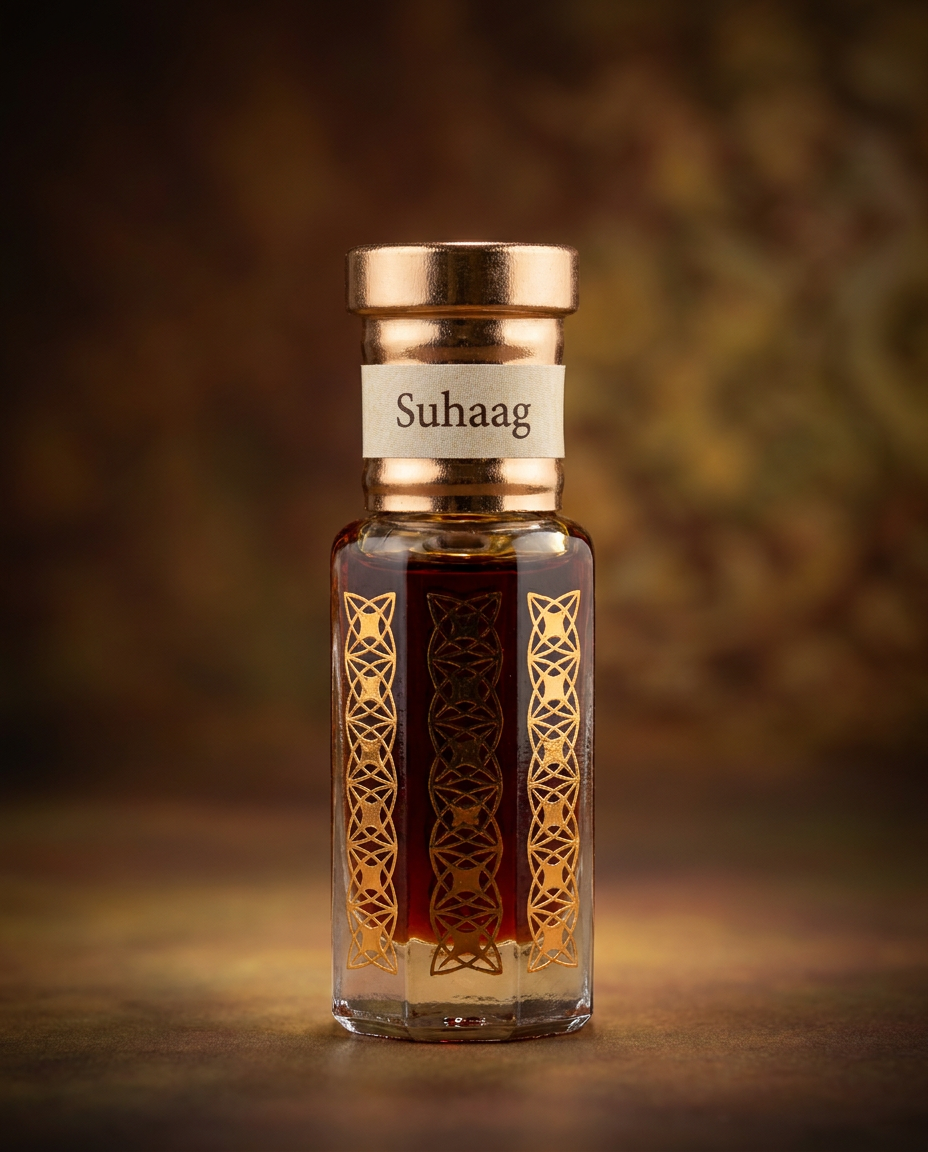 Suhaag Attar | Floral Oriental Oud Leather Perfume Oil