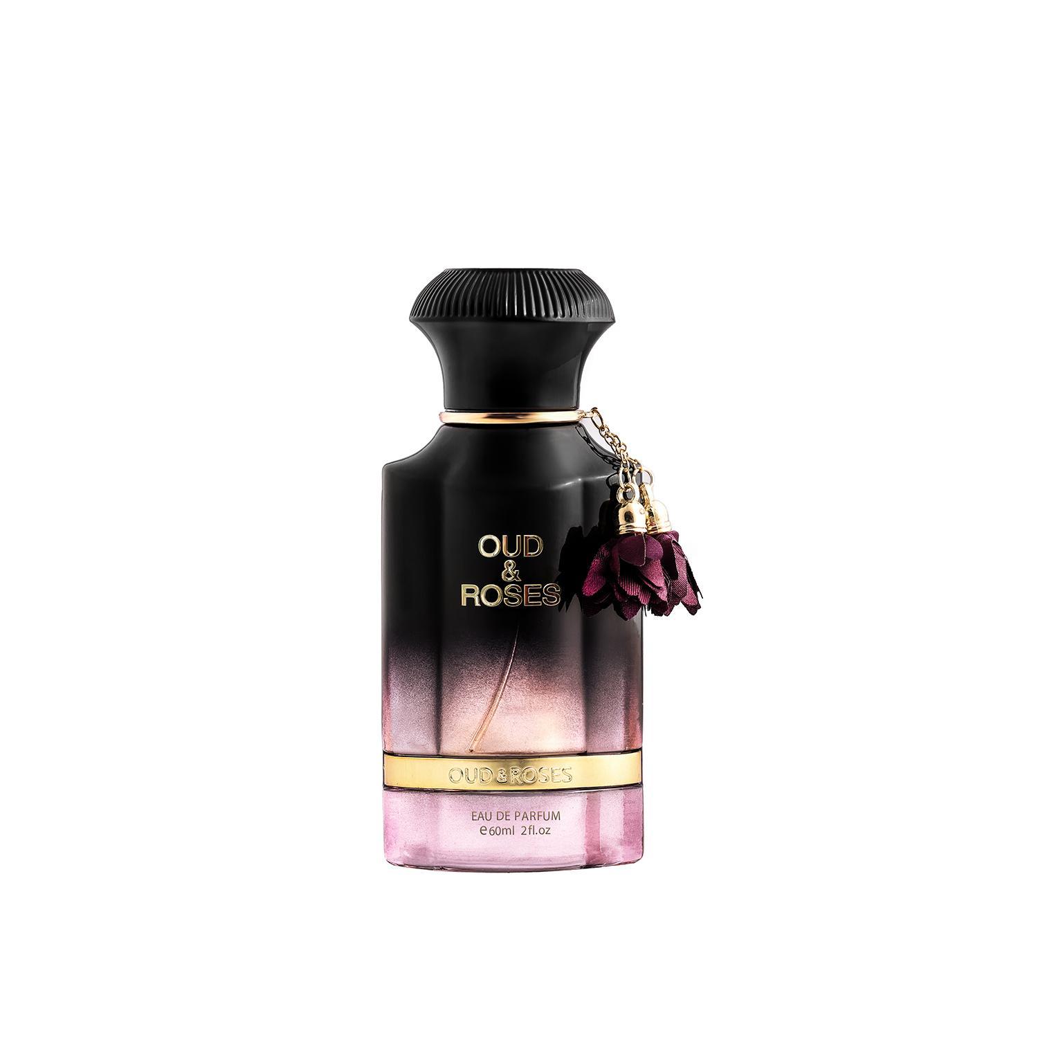 Ahmed Al Maghribi Oud & Roses 60ML Eau de Parfum | Oud Rose Floral Perfume