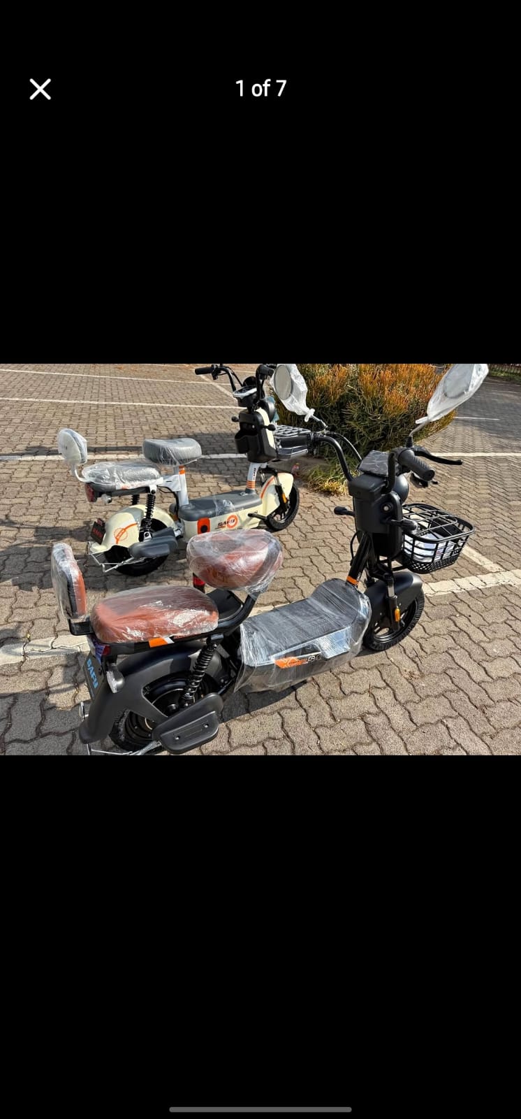 48V Dual Seat Electric Bike | Up to 40km/h | Ideal for Adults & Teens | 80–100km Range