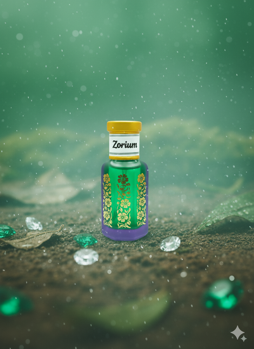 Zorium Premium Attar Oil — Strong, Fresh & Long-Lasting Floral Essence