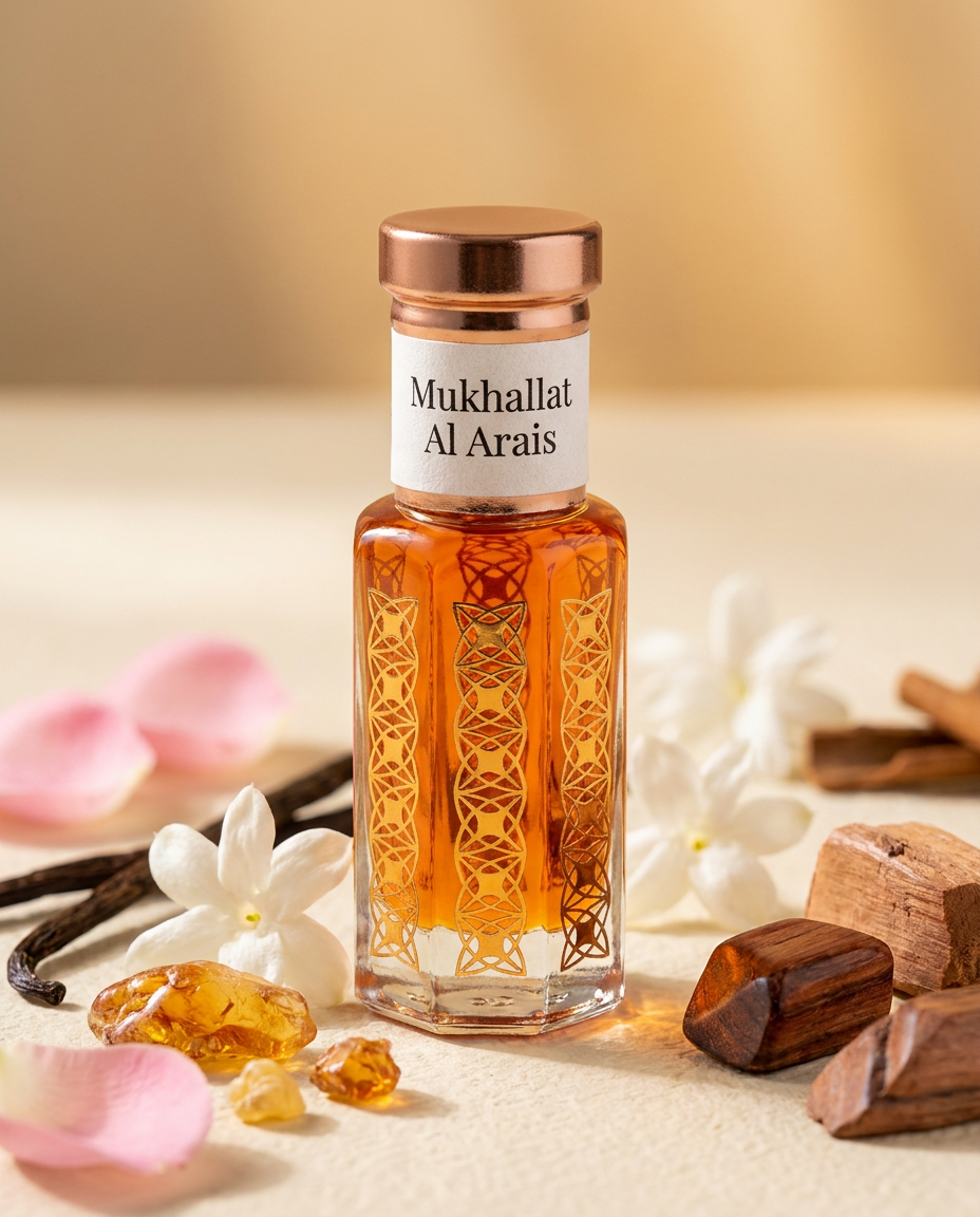 Mukhallat Al Arais Attar | Warm Sweet Oriental Perfume Oil