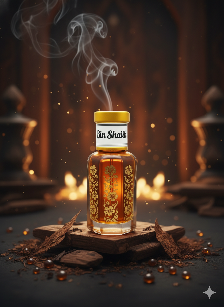 Bin Shaikh Attar — Bold Luxury Oud Tobacco Woody Perfume Oil