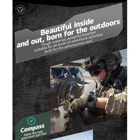 BezosMax Smart Fitness Watch for Android & iPhone | Bluetooth Call, AI Assistant, Health Tracker – Black & Blue