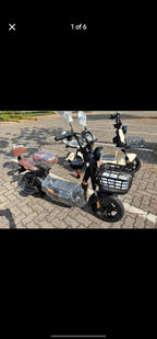 48V Dual Seat Electric Bike | Up to 40km/h | Ideal for Adults & Teens | 80–100km Range
