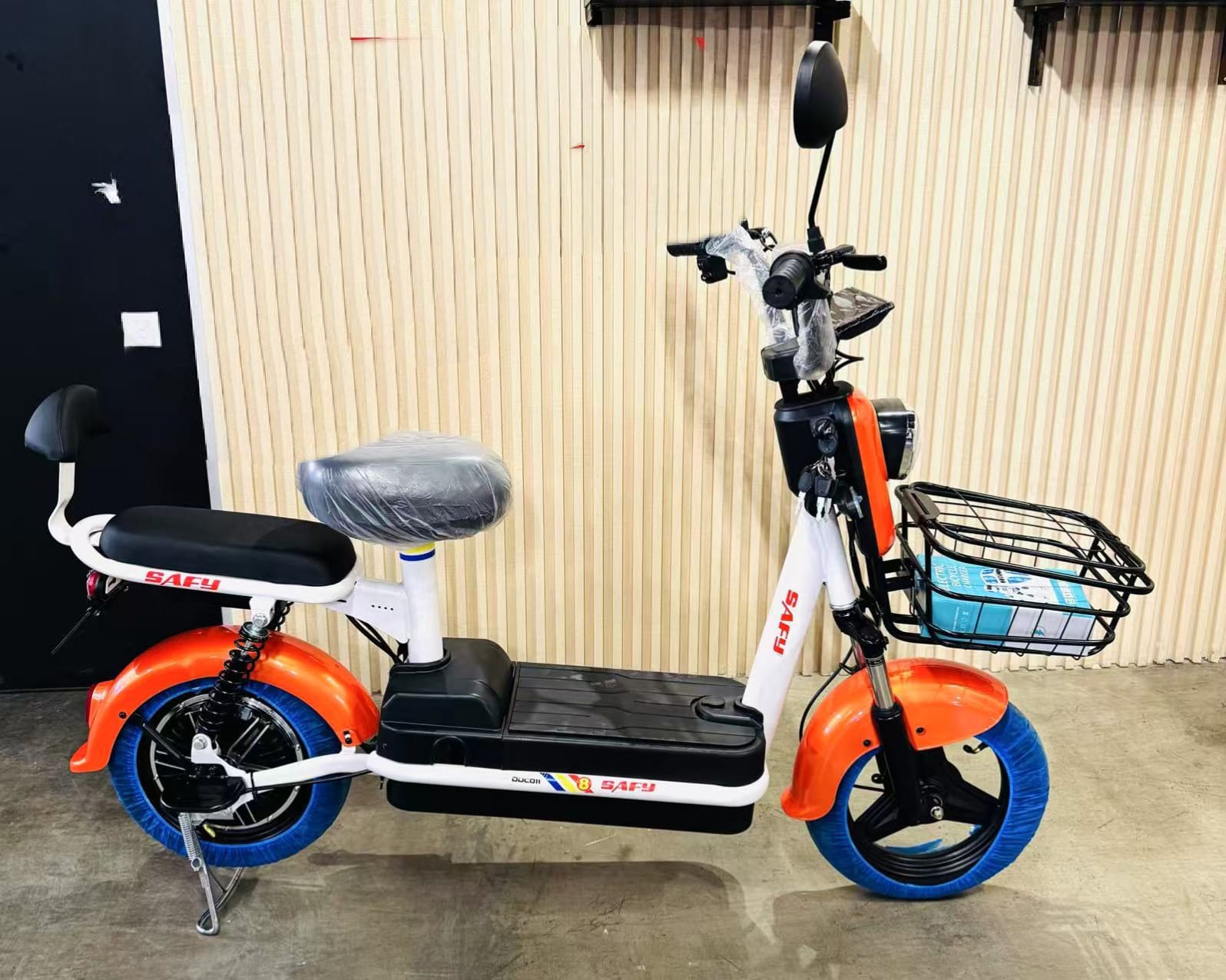 48V Dual Seat Electric Bike | Up to 40km/h | Ideal for Adults & Teens | 80–100km Range