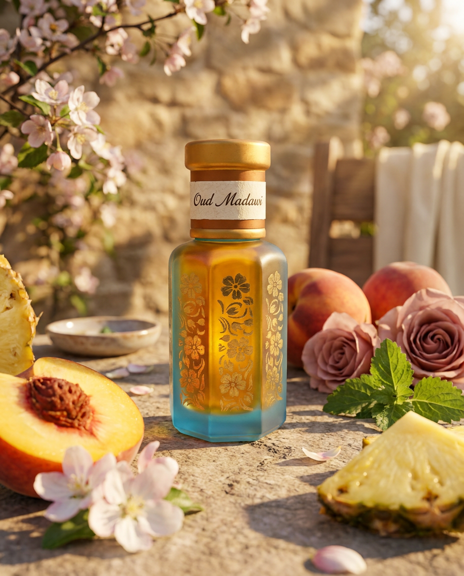 Oud Madawi Attar | Fruchtig-blumiger Moschus Eleganz Parfümöl