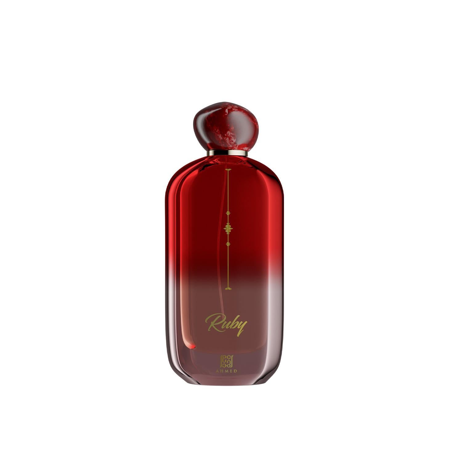 Ahmed Al Maghribi Ruby 100ML EDP | Citrus Floral Vanilla Musk Perfume