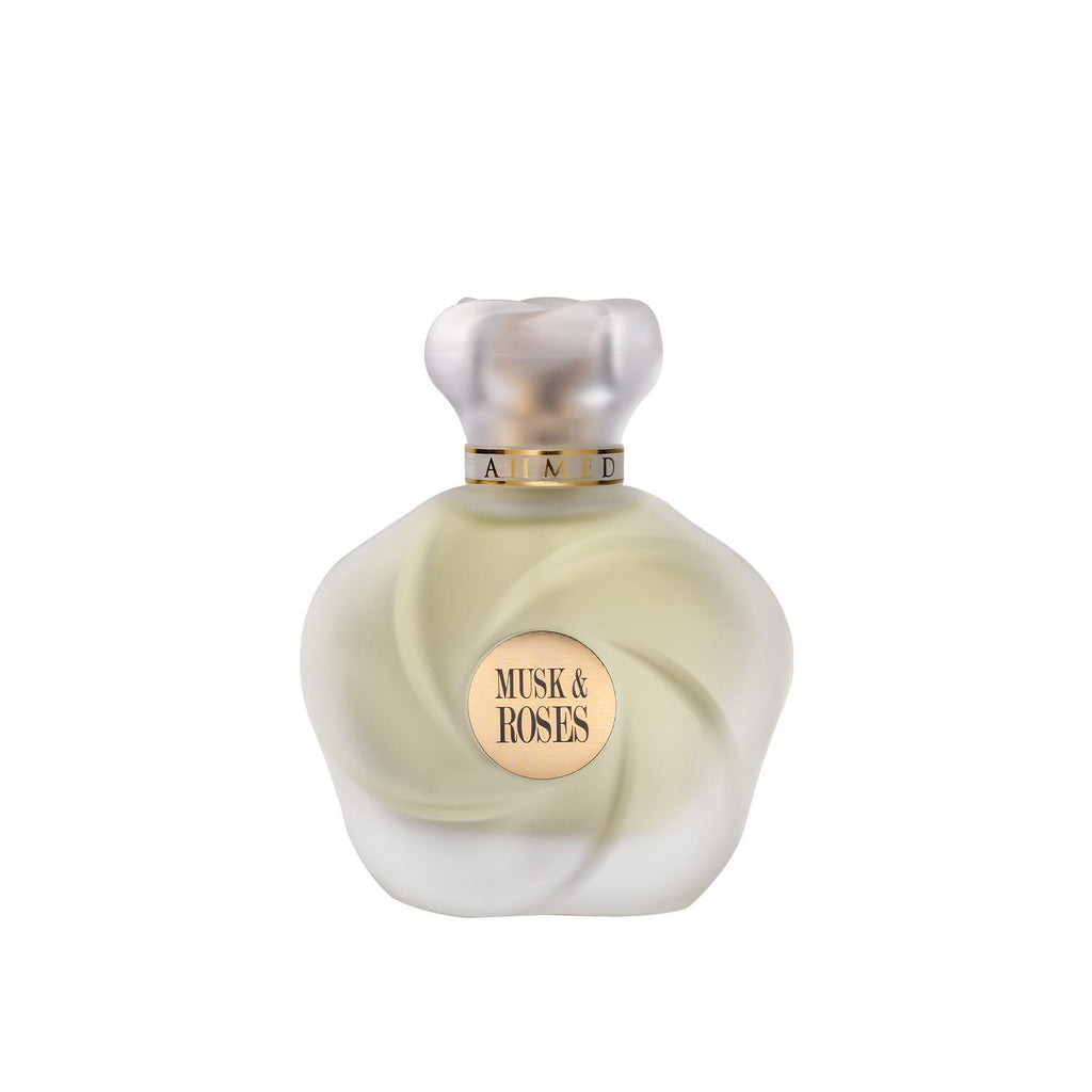 Musk and rose perfume Ahmed Al Maghribi 75ML fruity floral eau de parfum