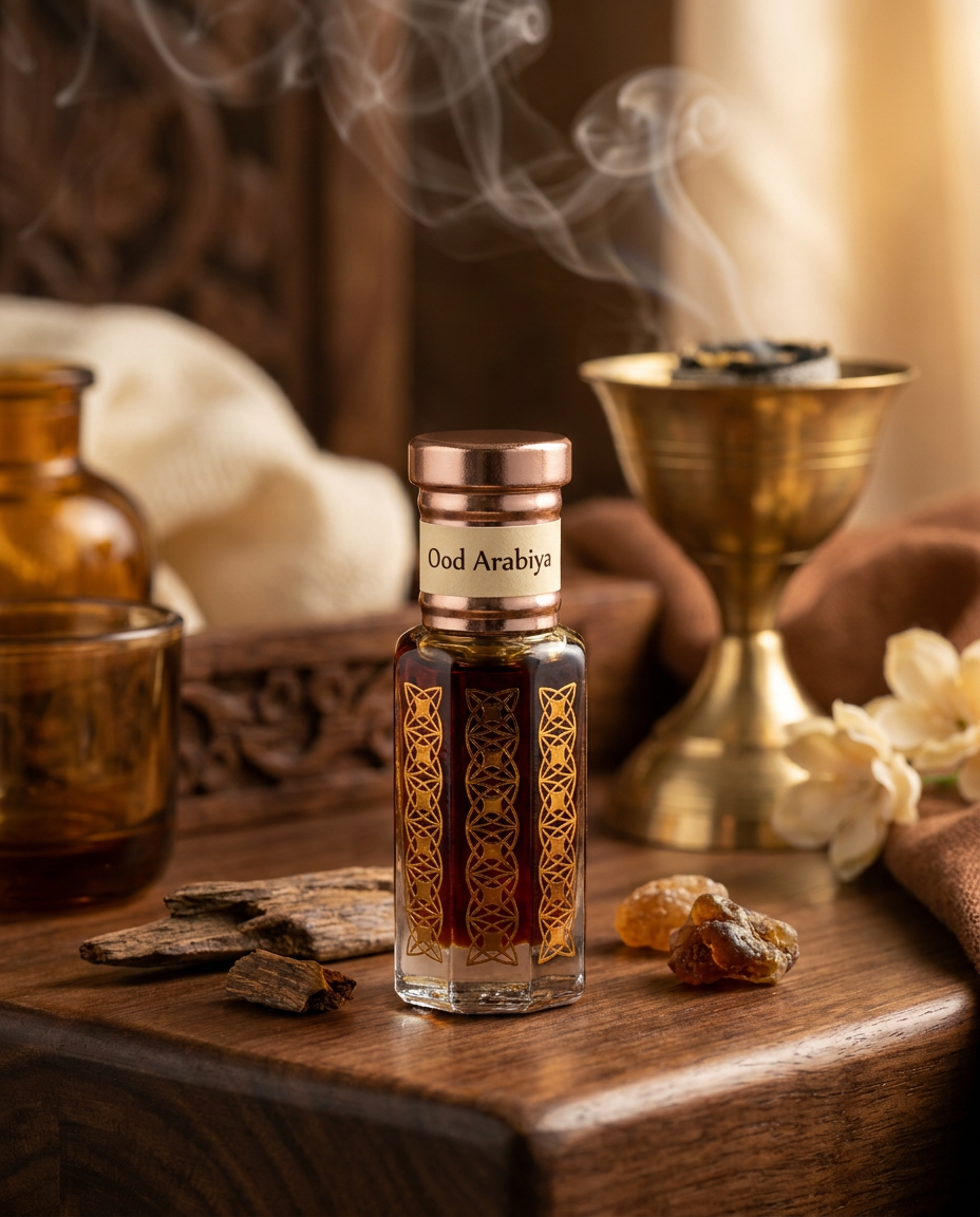 Ood Arabiya Attar | Warm Woody Oriental Perfume Oil