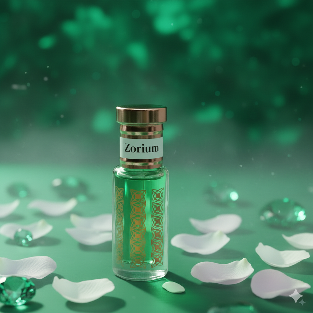 Zorium Premium Attar Oil — Strong, Fresh & Long-Lasting Floral Essence