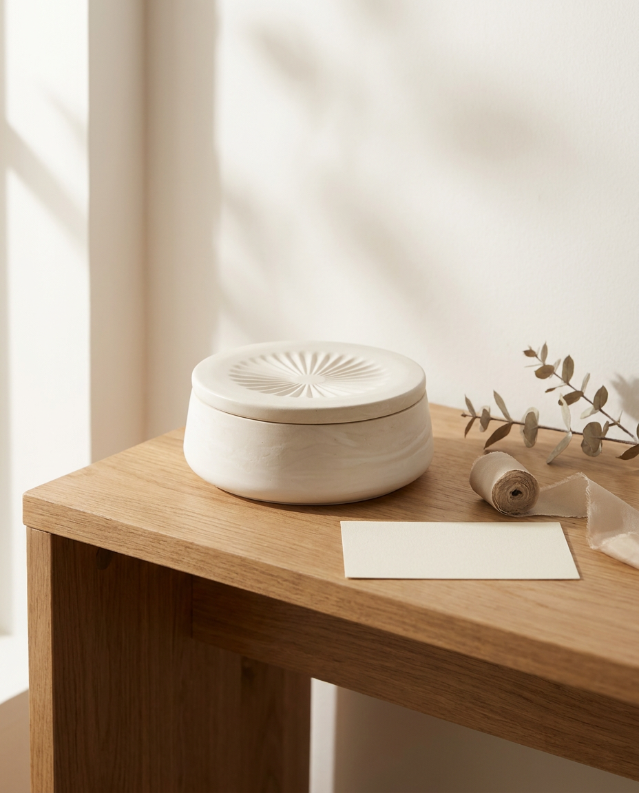 Trapezoid Storage Vessel | Unique Home Décor Gift & Storage