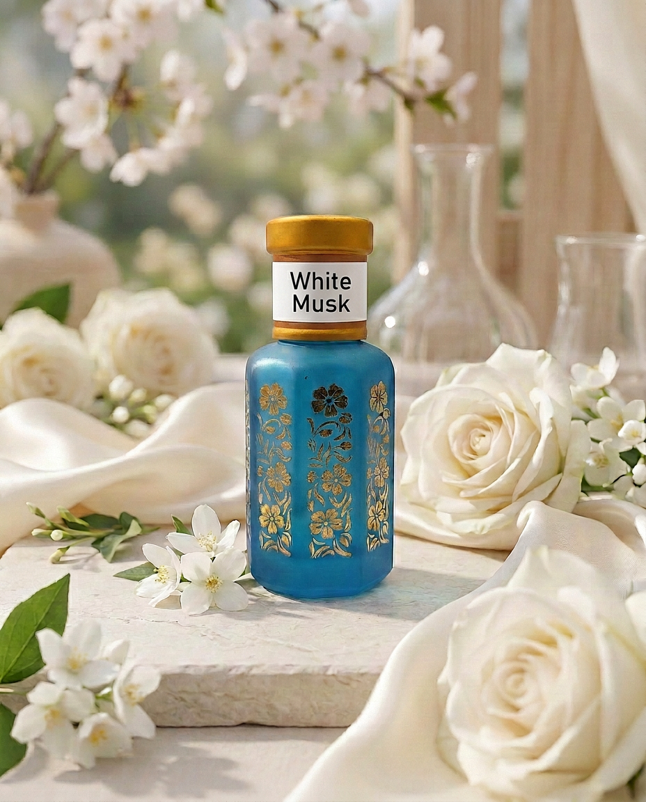 White Musk Attar | Soft Clean Elegant Musk Perfume Oil