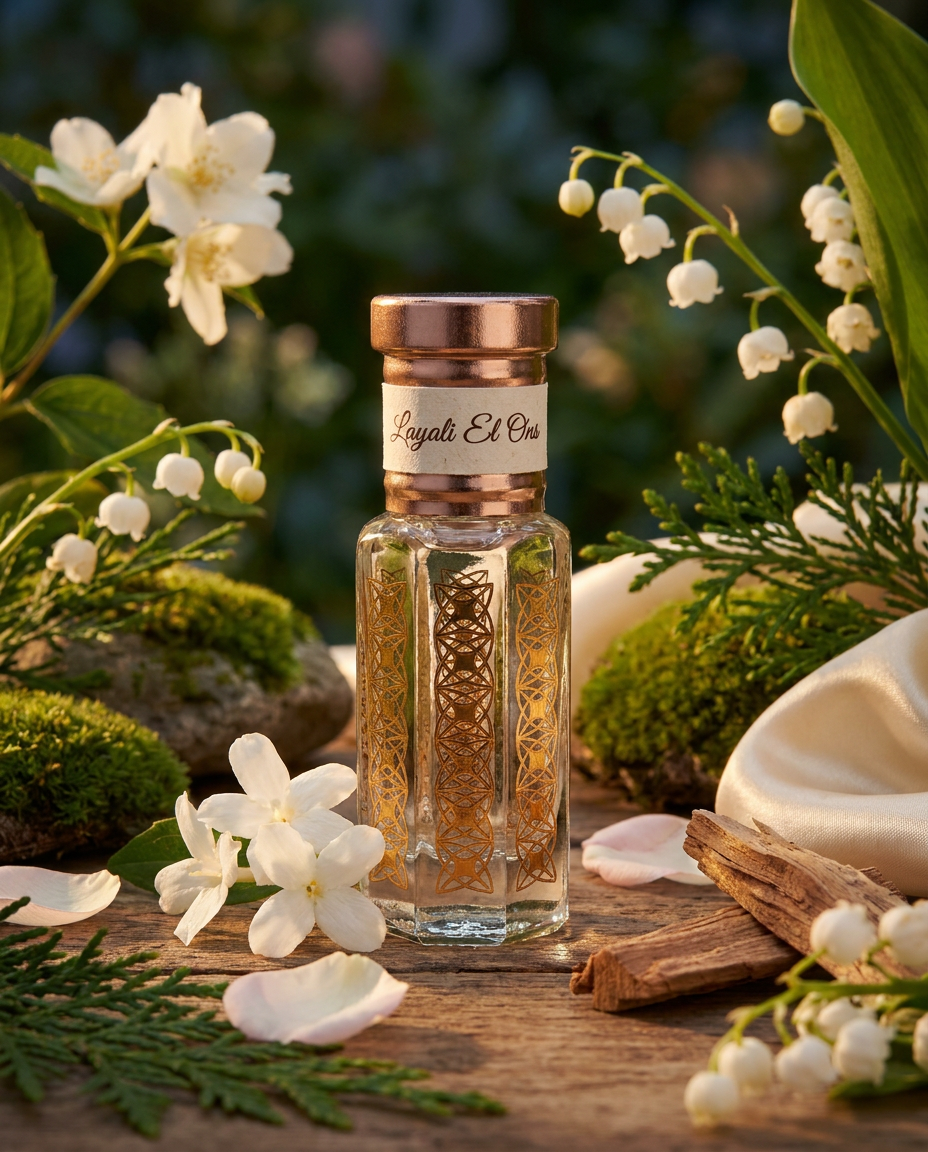 Layali El Ons Attar | Floral Woody Aldehyde Perfume Oil