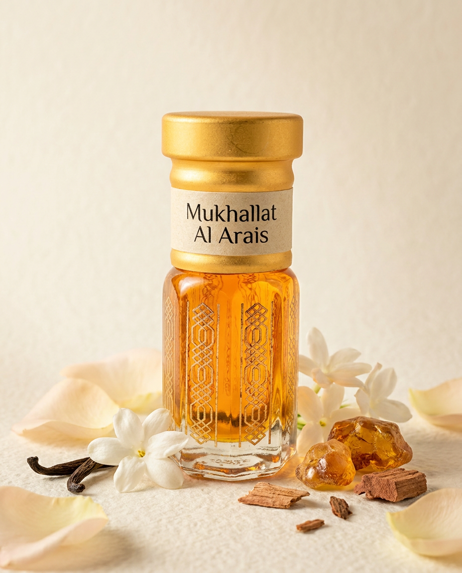 Mukhallat Al Arais Attar | Warm Sweet Oriental Perfume Oil