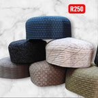 Saqafat Textured Koofi Topi – Premium Prayer Topi