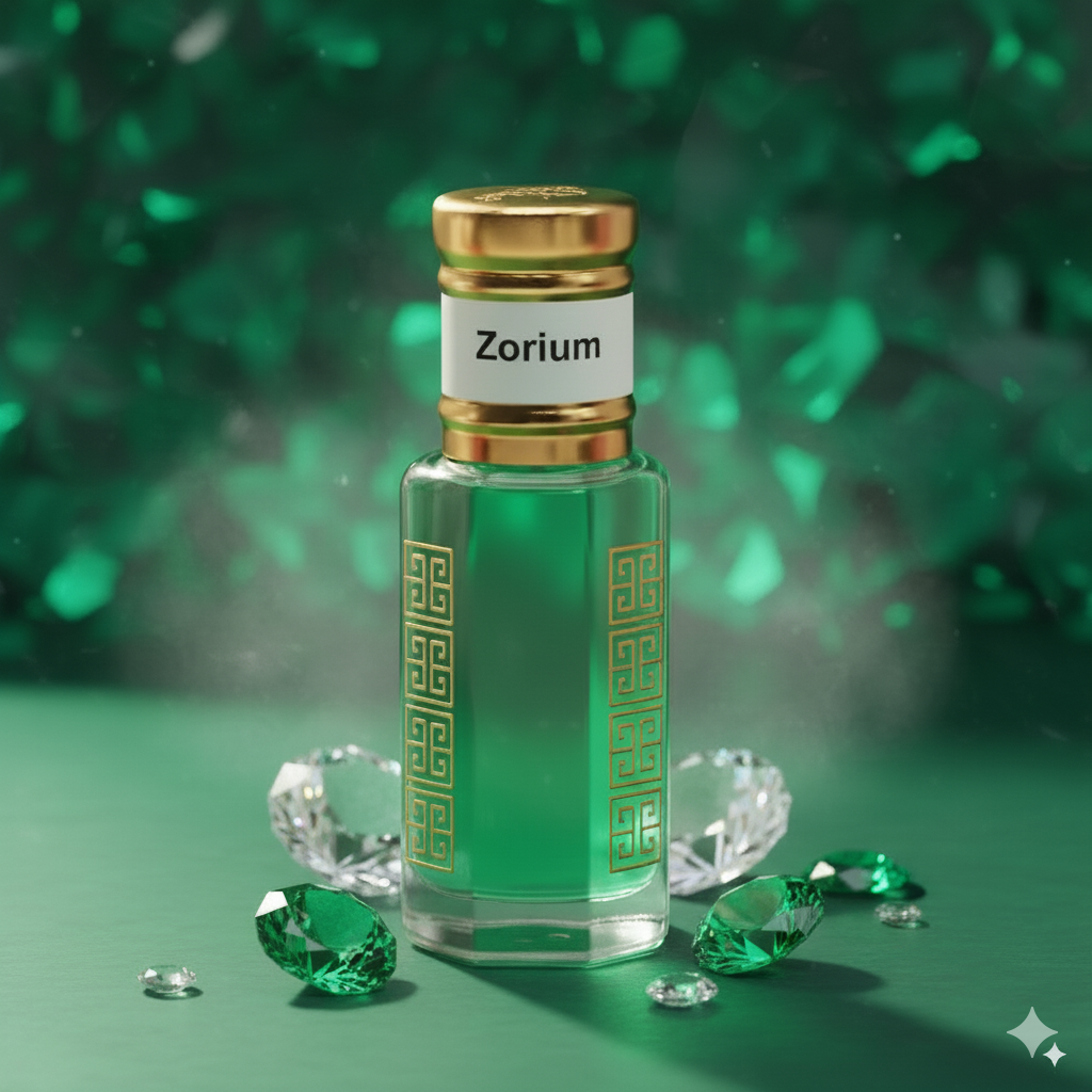Zorium Premium Attar Oil — Strong, Fresh & Long-Lasting Floral Essence