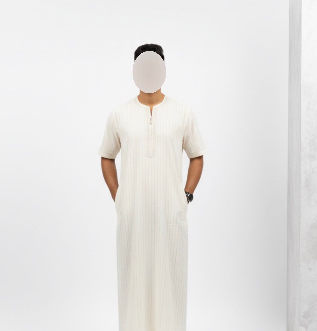 Men’s Moroccan Thobes | Lightweight Summer Jubba – Sizes 50–58