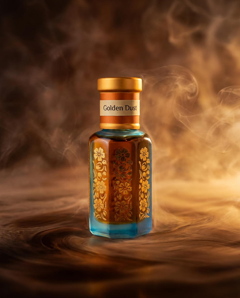 Golden Dust Attar | Smoky Gourmand Caramel Perfume Oil