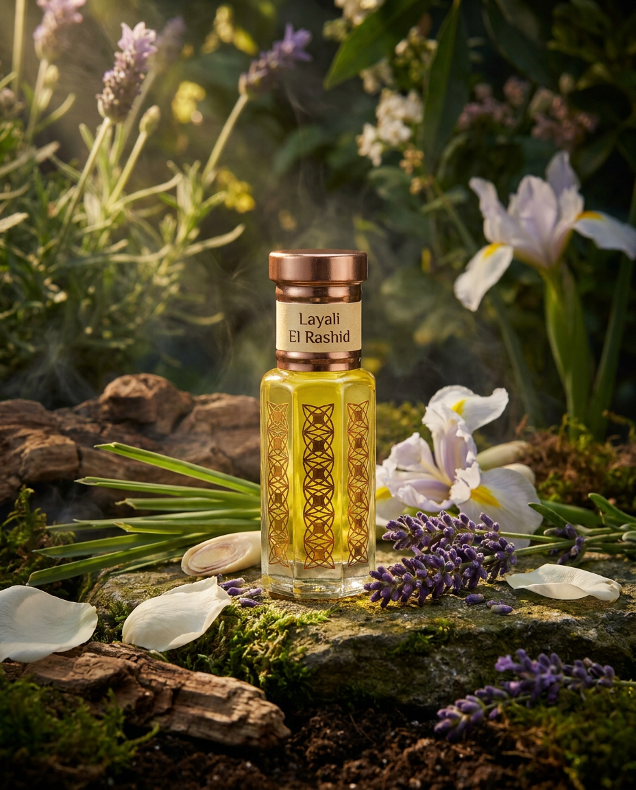 Layali El Rashid Attar | Bold Intense Floral Perfume Oil